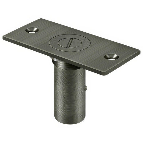 Deltana SPDP35SU15A SPDP35 3-1/2" Dust Proof Strike with Safety Lock Antique Nickel