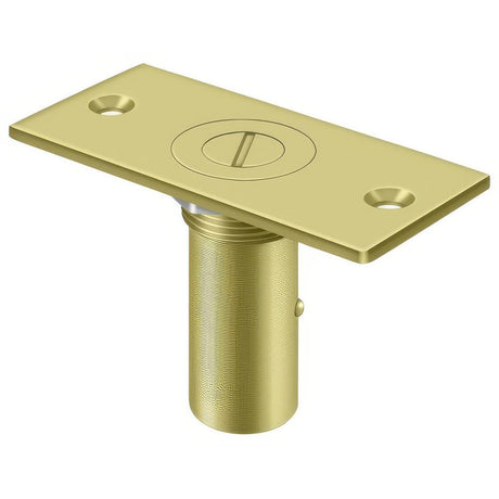 Deltana SPDP35SU3 SPDP35 3-1/2" Dust Proof Strike with Safety Lock Polished Brass