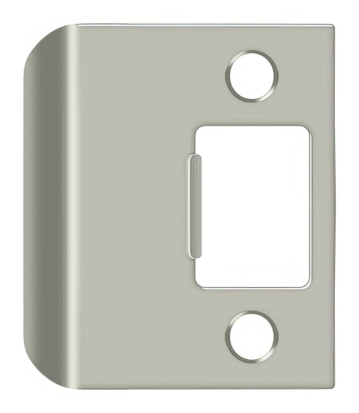 Deltana SPE200U15 SPE200U 2" x 2-1/4" Extended Lip Strike Plate Satin Nickel