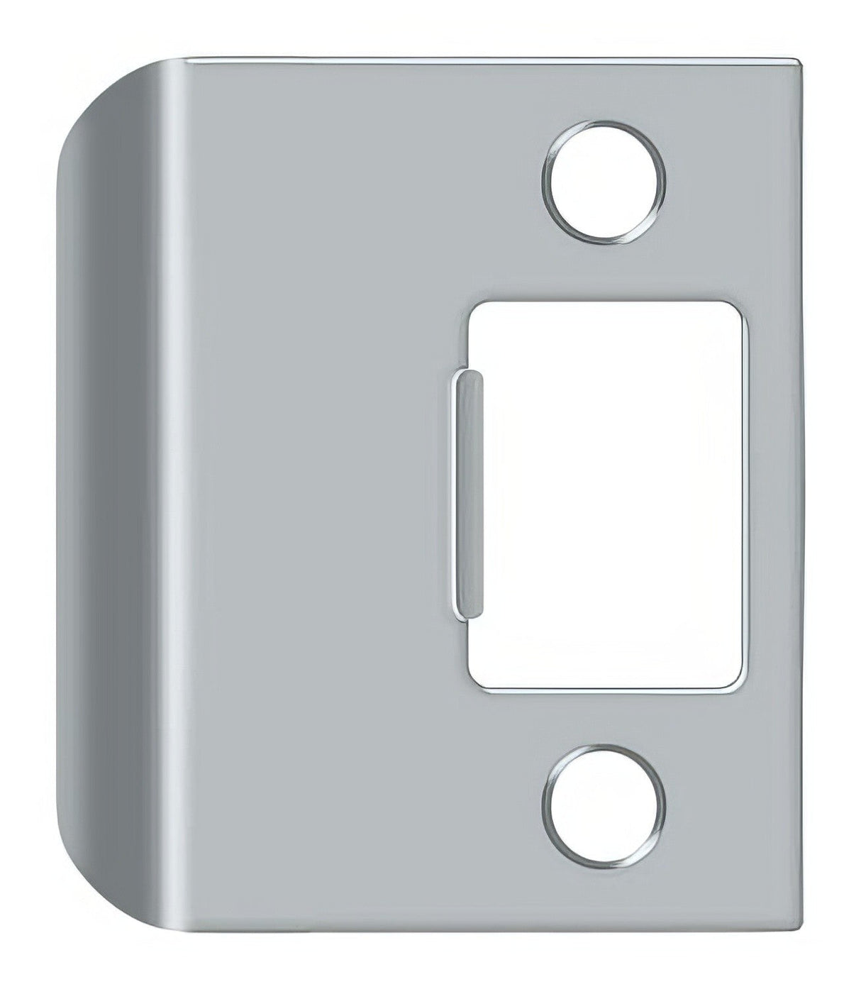 Deltana SPE200U26D SPE200U 2" x 2-1/4" Extended Lip Strike Plate Satin Chrome