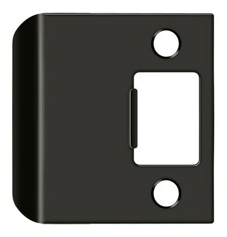 Deltana SPE225U10B oil rubbed bronze extended lip strike plate