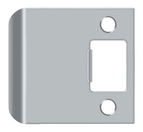 Deltana SPE250U26D satin chrome extended lip strike plate