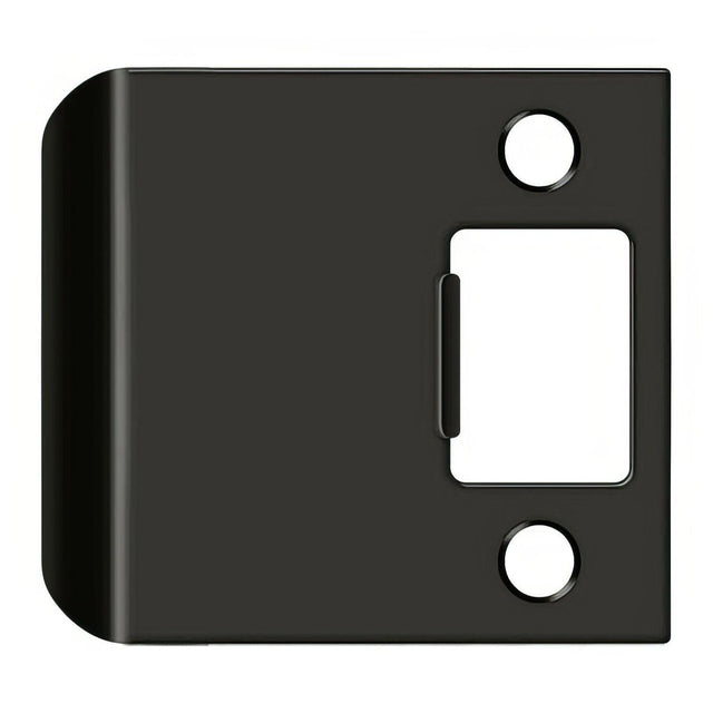 Deltana SPE250U10B SPE250 2-1/2" x 2-1/4" Extended Lip Strike Plate Oil Rubbed Bronze