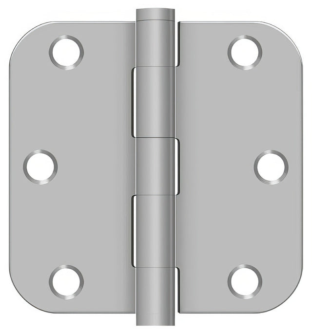 Deltana SS35R5U32D-R 3-1/2" x 3-1/2" Stainless Steel 5/8" Radius Corner Door Hinge