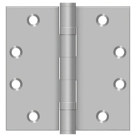 Deltana SS45BU32D SS45BU 4-1/2" x 4-1/2" Stainless Steel Square Corner Door Hinge Satin Stainless Steel