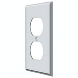 Deltana SWP4752U26 SWP4752 Double Outlet Switch Plates Polished Chrome