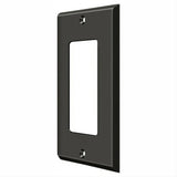 Deltana SWP4754U10B SWP4754 Single GFI Switch Plates Oil Rubbed Bronze