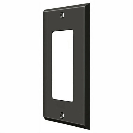 Deltana SWP4754U10B SWP4754 Single GFI Switch Plates Oil Rubbed Bronze