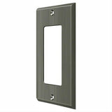 Deltana SWP4754U15A SWP4754 Single GFI Switch Plates Antique Nickel