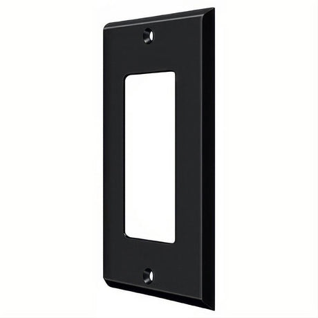 Deltana SWP4754U19 SWP4754 Single GFI Switch Plates Black