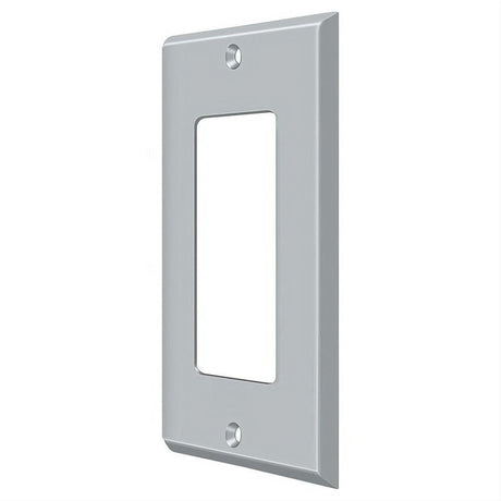 Deltana SWP4754U26D SWP4754 Single GFI Switch Plates Brushed Chrome
