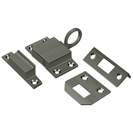Deltana TC80U15A TC80 Transom Catch for Doors or Small Windows Antique Nickel