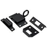 Deltana TC80U19 TC80 Transom Catch for Doors or Small Windows Black