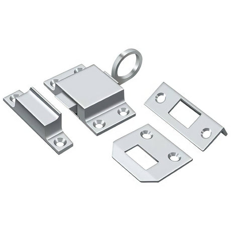 Deltana TC80U26 TC80 Transom Catch for Doors or Small Windows Polished Chrome