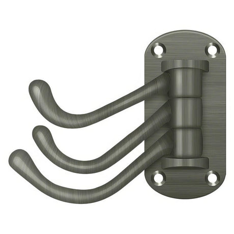 Deltana TSH40U15A TSH40 HD Triple Swivel Hook Antique Nickel