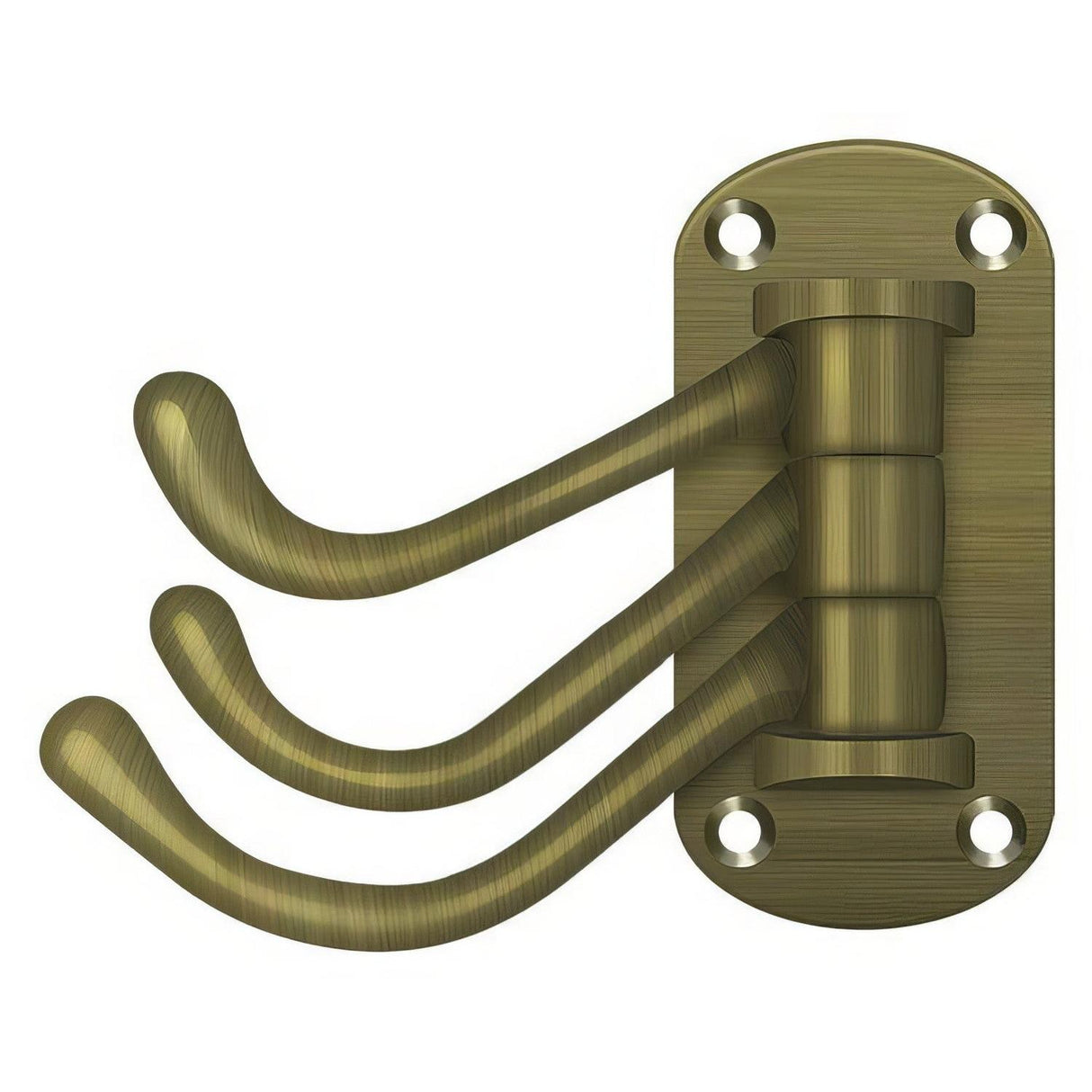 Deltana TSH40U5 TSH40 HD Triple Swivel Hook Antique Brass