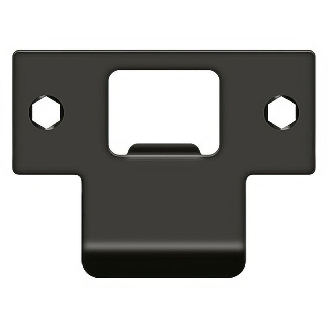 Deltana TSPE200U10B TSPE200 2-3/4" x 2" Extended Lip T-Strike Plate Oil Rubbed Bronze