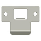 Deltana TSPE200U15 TSPE200 2-3/4" x 2" Extended Lip T-Strike Plate Satin Nickel