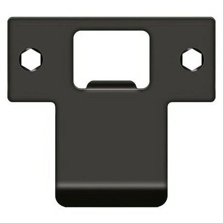 Deltana TSPE250U10B TSPE250 2-3/4" x 2-5/8" Extended Lip T-Strike Plate Oil Rubbed Bronze