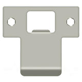Deltana TSPE250U15 TSPE250 2-3/4" x 2-5/8" Extended Lip T-Strike Plate Satin Nickel