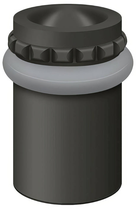 Deltana UFBP5000U10B UFBP5000 2-1/8" Height Round Universal Floor Bumper Pattern Cap Oil Rubbed Bronze