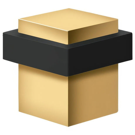 Deltana UFBS138CR003 UFBS138 1-3/8" Square Universal Door Stop PVD Polished Brass