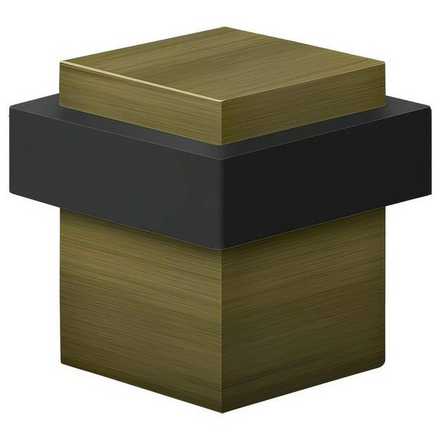 Deltana UFBS138U5 UFBS138 1-3/8" Square Universal Door Stop Antique Brass