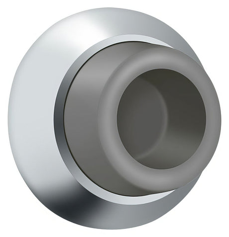 Deltana WB178U26 polished chrome wall mount door stop