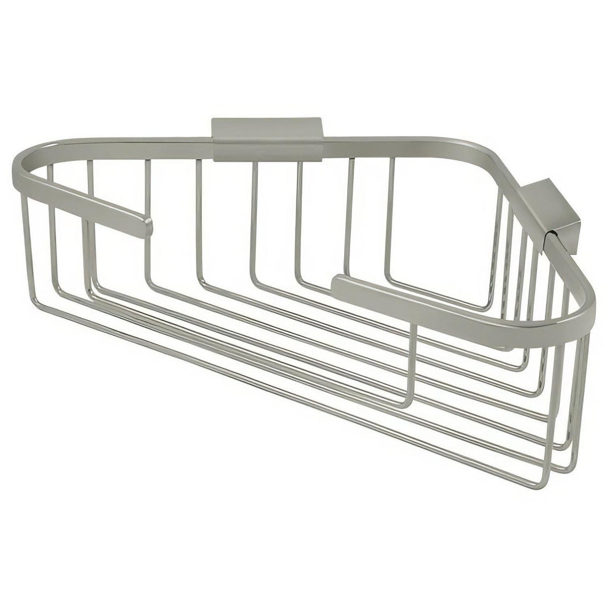 Deltana WBC1310U15 WBC1310 13" Wire Corner Shower Basket Satin Nickel
