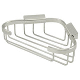 Deltana WBC8570U14 WBC8570 8-1/2" Wire Corner Shower Basket Polished Nickel