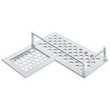 Deltana WBHDCL9U26 WBHDCL9 9" HD Left Hand L Shaped Corner Shelf Chrome