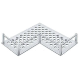 Deltana WBHDUC9U26 WBHDUC9 9" HD Universal L Shaped Corner Shelf Chrome