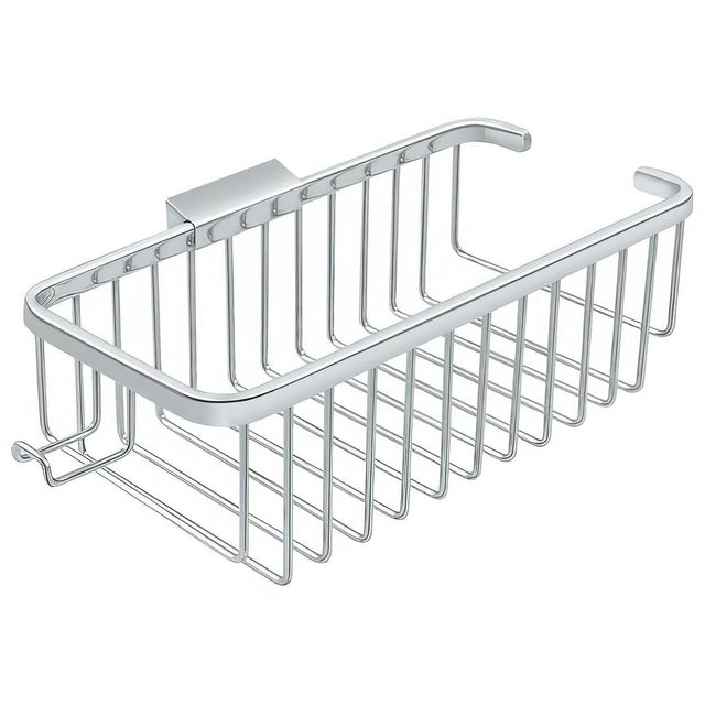 Deltana WBR1054HU26 WBR1054H 10-3/8" x 4-7/8" Wire Shampoo Shower Basket with Hook Chrome