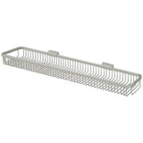 Deltana WBR2847U15 WBR2847 28-1/2" x 4-3/4" Wire Shower Basket Satin Nickel