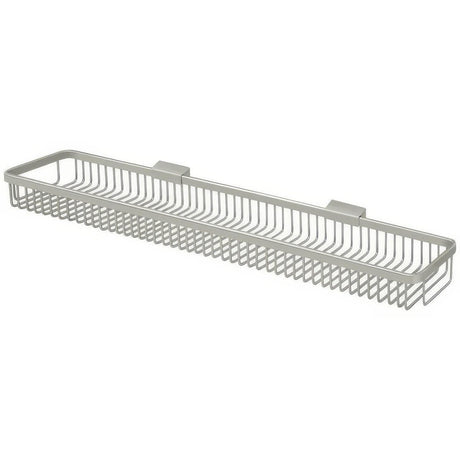 Deltana WBR2847U15 WBR2847 28-1/2" x 4-3/4" Wire Shower Basket Satin Nickel