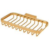 Deltana WBR8040CR003 WBR8040 8" x 4" Wire Shower Basket Lifetime Polished Brass
