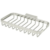 Deltana WBR8040U14 WBR8040 8" x 4" Wire Shower Basket Polished Nickel