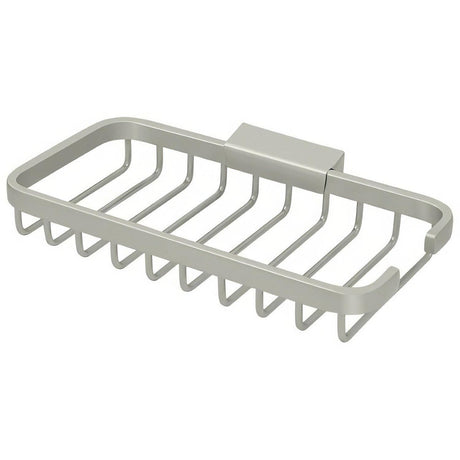 Deltana WBR8040U15 WBR8040 8" x 4" Wire Shower Basket Satin Nickel