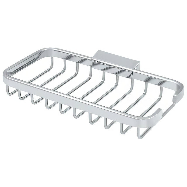 Deltana WBR8040U26 WBR8040 8" x 4" Wire Shower Basket Chrome