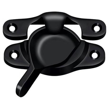 Deltana WLS9U19 WLS9 1 1/6" x 3" Window Sash Lock Paint Black