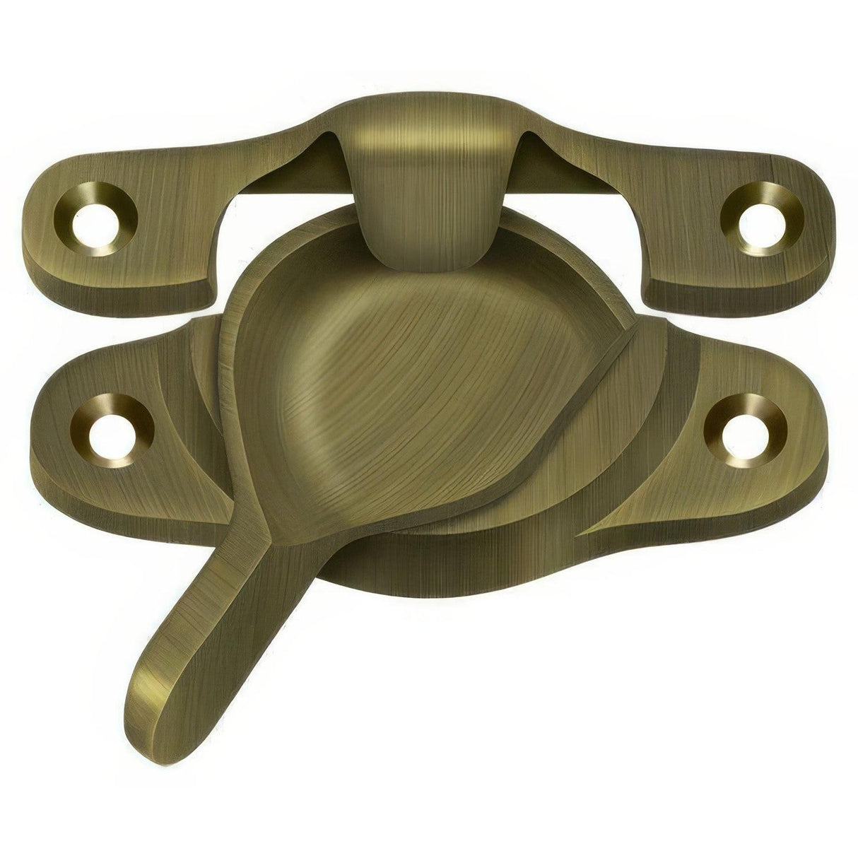 Deltana WLS9U5 WLS9 1 1/6" x 3" Window Sash Lock Antique Brass