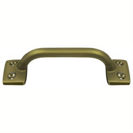 Deltana WP026U5 WP026 3-1/2" Center Window Pull Antique Brass