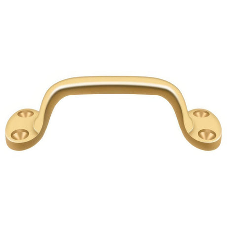 Deltana WP27CR003 WP27U 6" Cabinet Pull Lifetime Polished Brass