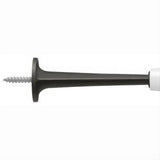 Deltana ZBDS30U10B ZBDS30 3" Baseboard Door Stop with White Cap Oil Rubbed Bronze