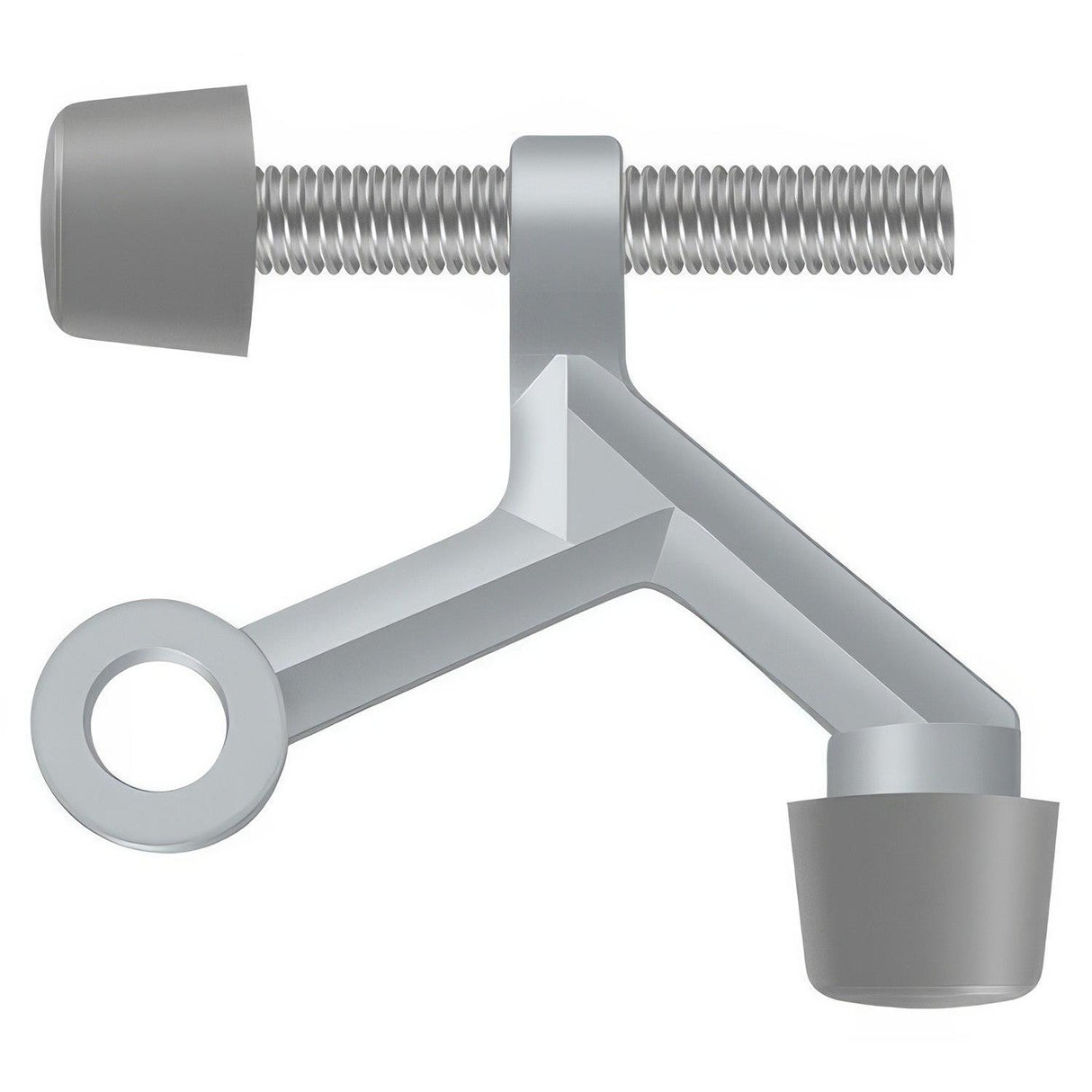 Deltana ZHP70U26D ZHP70 Adjustable Hinge Mounted Door Stop Brushed Chrome