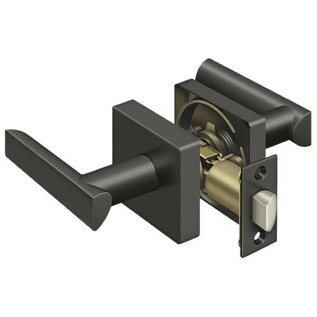 Deltana ZLLS3U10B ZLLS3U Elite Livingston Passage Door Lever Oil Rubbed Bronze
