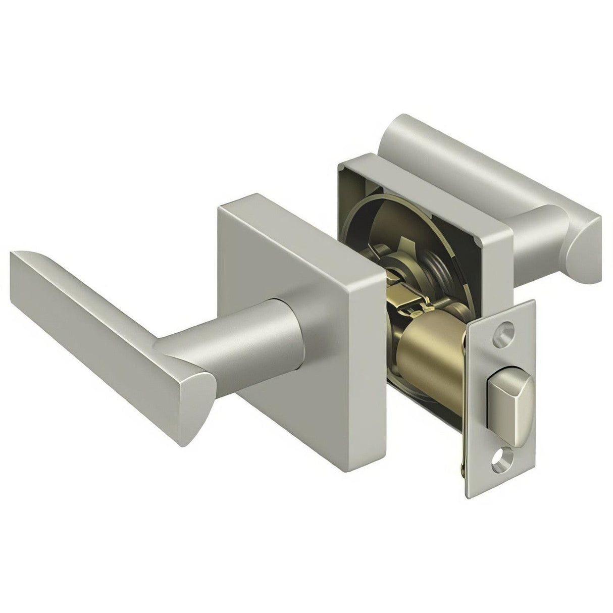 Deltana ZLLS3U15 ZLLS3U Elite Livingston Passage Door Lever Satin Nickel