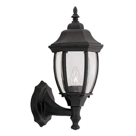 Designers Fountain 2420-BK black wall lantern
