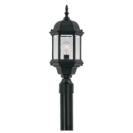 Designers Fountain 2976-BK black post lantern