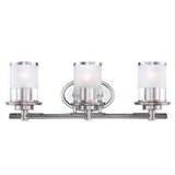 Designers Fountain 6693-CH Essence 3 Light Bath Bar Bathroom Fixture Chrome